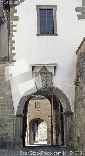 Image of gateway at the Comburg