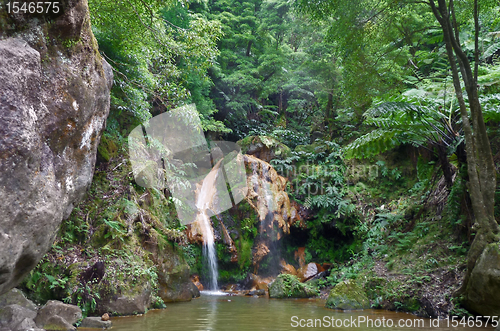 Image of cascade at the Azores