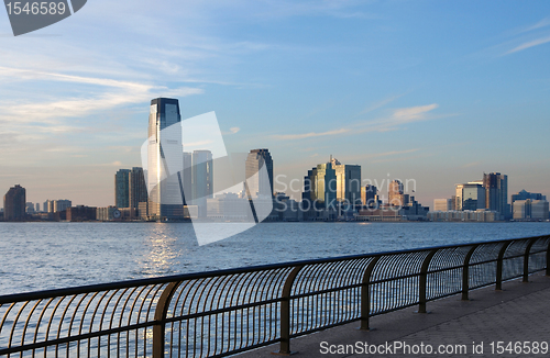 Image of skyline of Jersey City