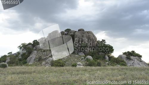 Image of Kopjes in the african Serengeti