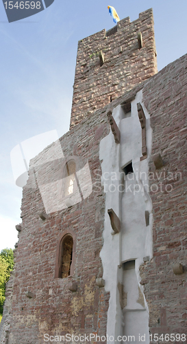 Image of Wertheim Castle detail at summer time