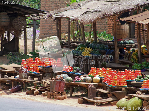 Image of market in Uganda