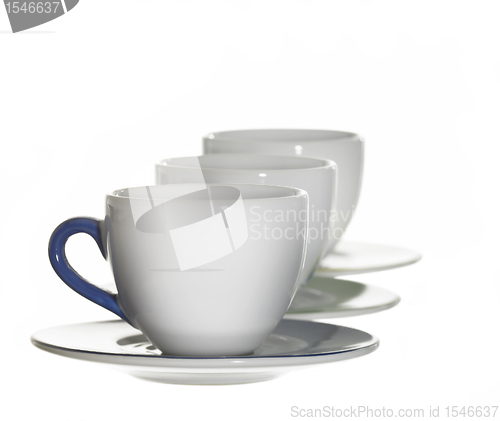 Image of white porcelain cups