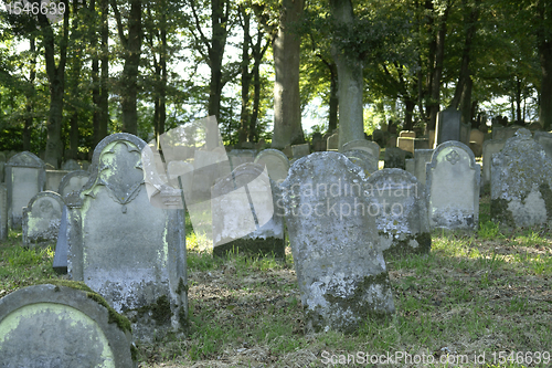 Image of old jewish graveyard