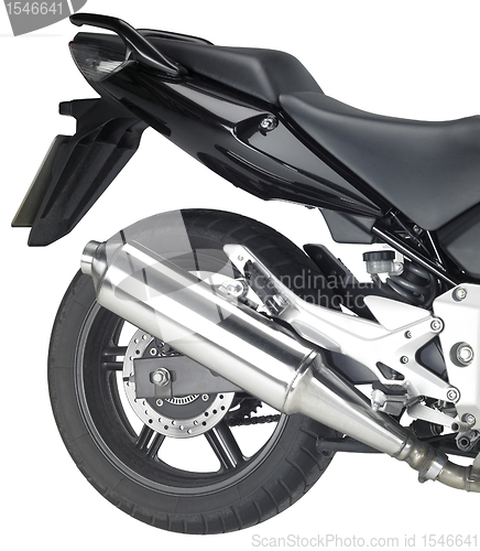 Image of motorbike detail