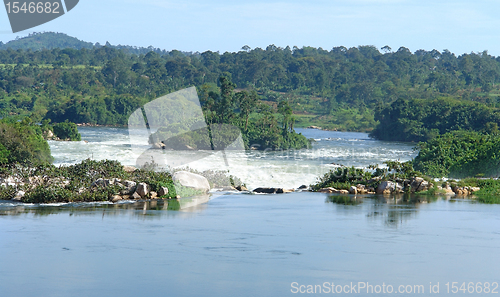 Image of River Nile scenery near Jinja in Africa