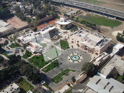 Image of Gezira aerial view in sunny ambiance