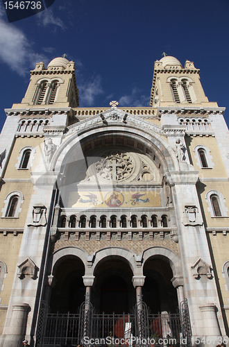 Image of Cathedral of St Vincent de Paul in Tunis