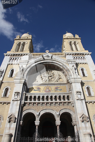 Image of Cathedral of St Vincent de Paul in Tunis