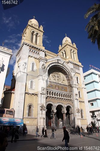 Image of Cathedral of St Vincent de Paul in Tunis