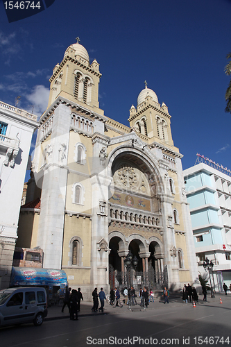 Image of Cathedral of St Vincent de Paul in Tunis