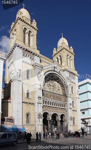 Image of Cathedral of St Vincent de Paul in Tunis