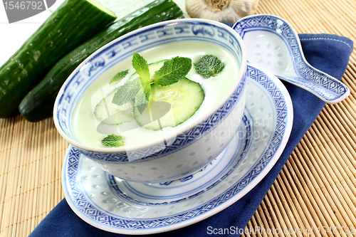 Image of Cucumber soup