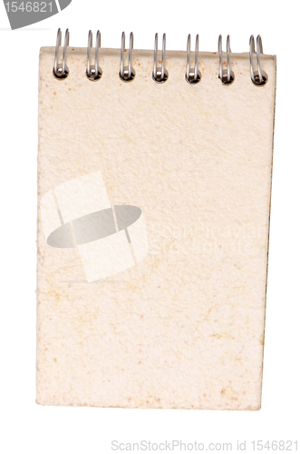 Image of Blank spiral notepad