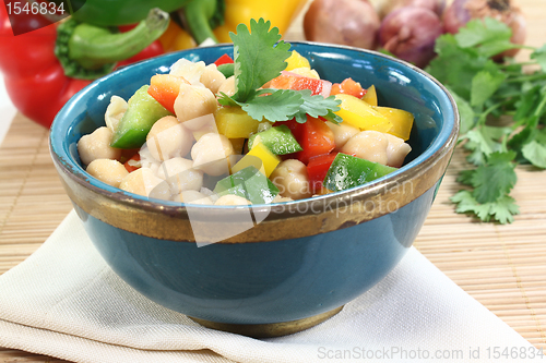 Image of chickpea salad