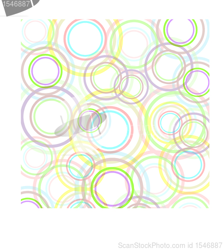 Image of background with abstract circles