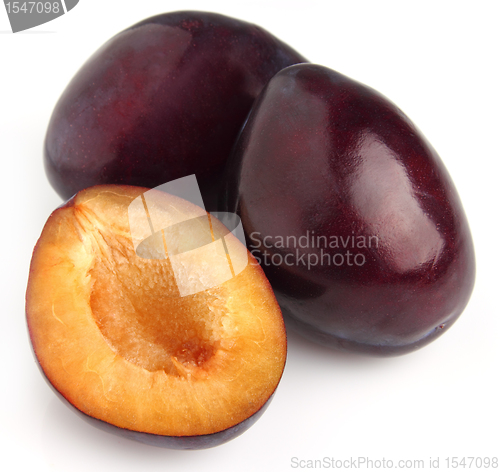 Image of Ripe plums