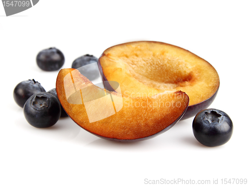 Image of Blueberry with plum