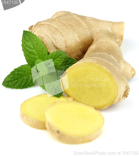 Image of Ginger with mint