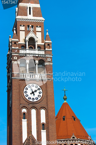 Image of Clock tower of a cathedral