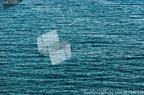 Image of Beautiful blue water surface as a background texture