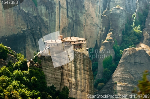 Image of Stone building built on a mountain