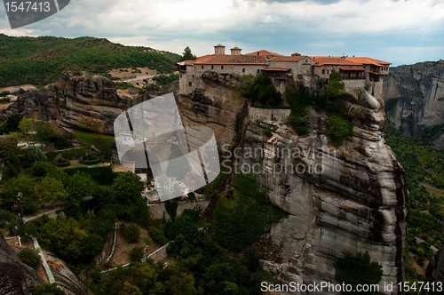 Image of Stone building built on a mountain