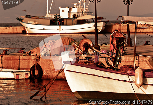 Image of Little boats at the bay