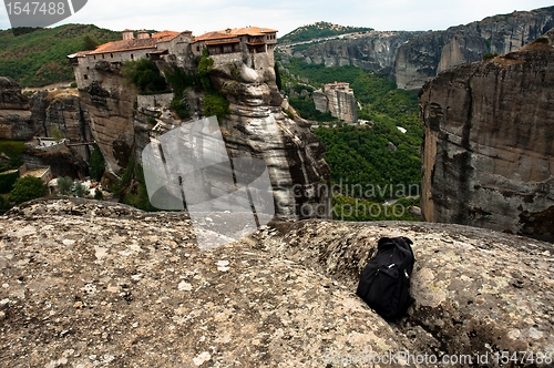 Image of Stone building built on a mountain