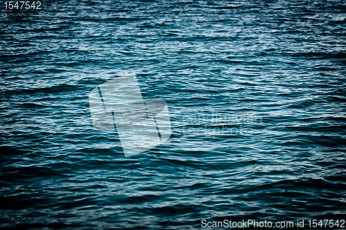 Image of Beautiful blue water surface as a background texture