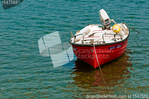 Image of Small boat on the water