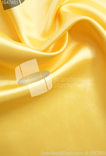Image of Smooth elegant golden silk 