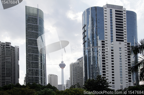 Image of Kuala Lumpur Daytime Cityscape Street View