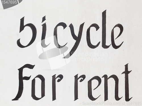 Image of Bicycle for rent