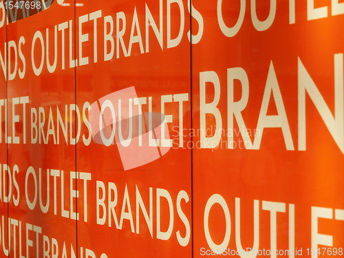 Image of Outlet brand panel