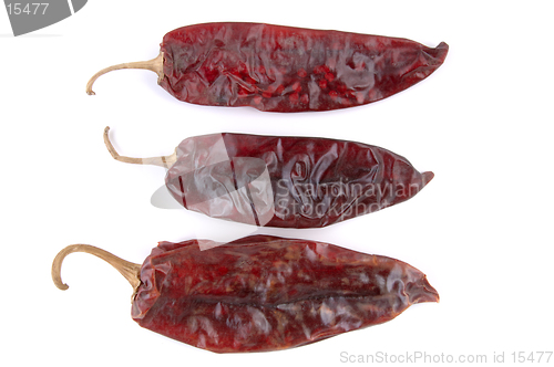 Image of Dried Chile Peppers Trio