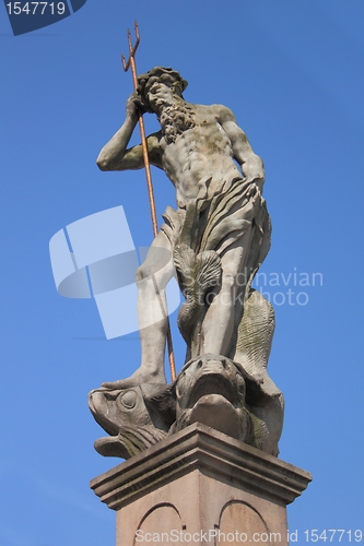 Image of Neptune sculpture