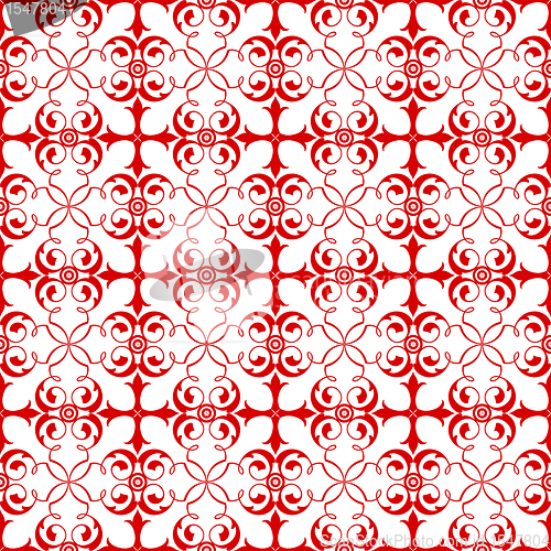 Image of Seamless Floral Pattern
