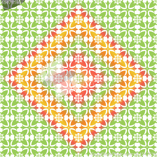 Image of Seamless Floral Pattern