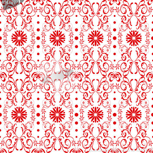 Image of Seamless floral pattern