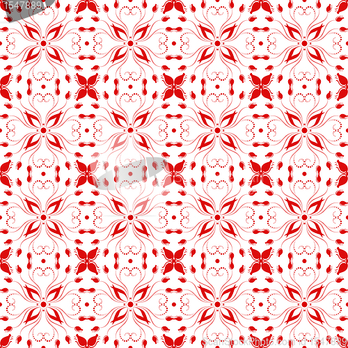 Image of Seamless Floral Pattern
