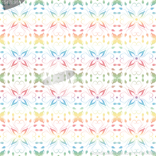 Image of Seamless Floral Pattern