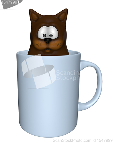 Image of tea cat