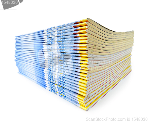 Image of Stack of magazines