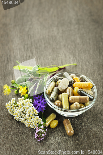 Image of Herbal medicine and herbs