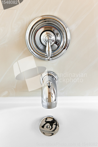 Image of Bathtub faucet