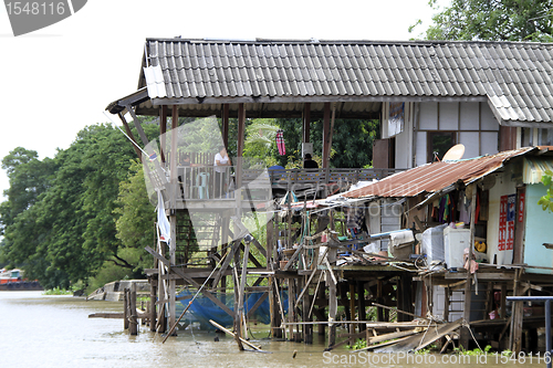 Image of Wooden houses