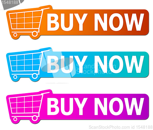 Image of buy now signs