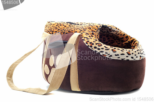 Image of travel bag for dog