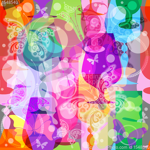 Image of Colorful translucent wine glasses